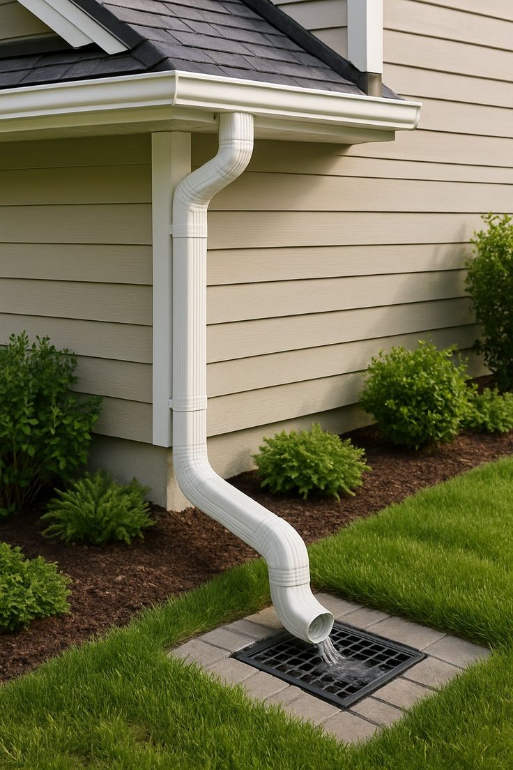27 rain gutter drainage ideas to keep your home dry (2)